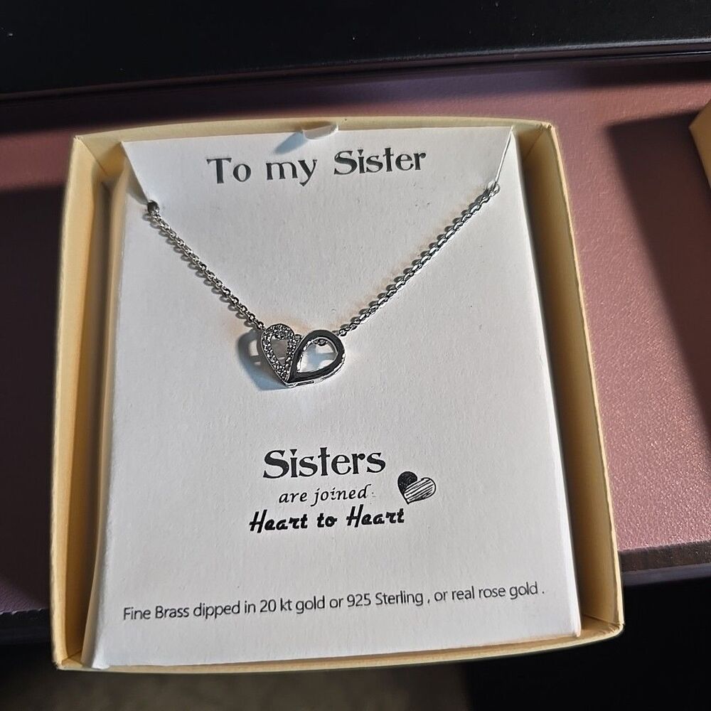 Timeless Brass Necklace A Gift To My Sister Christmas Birthday Gift